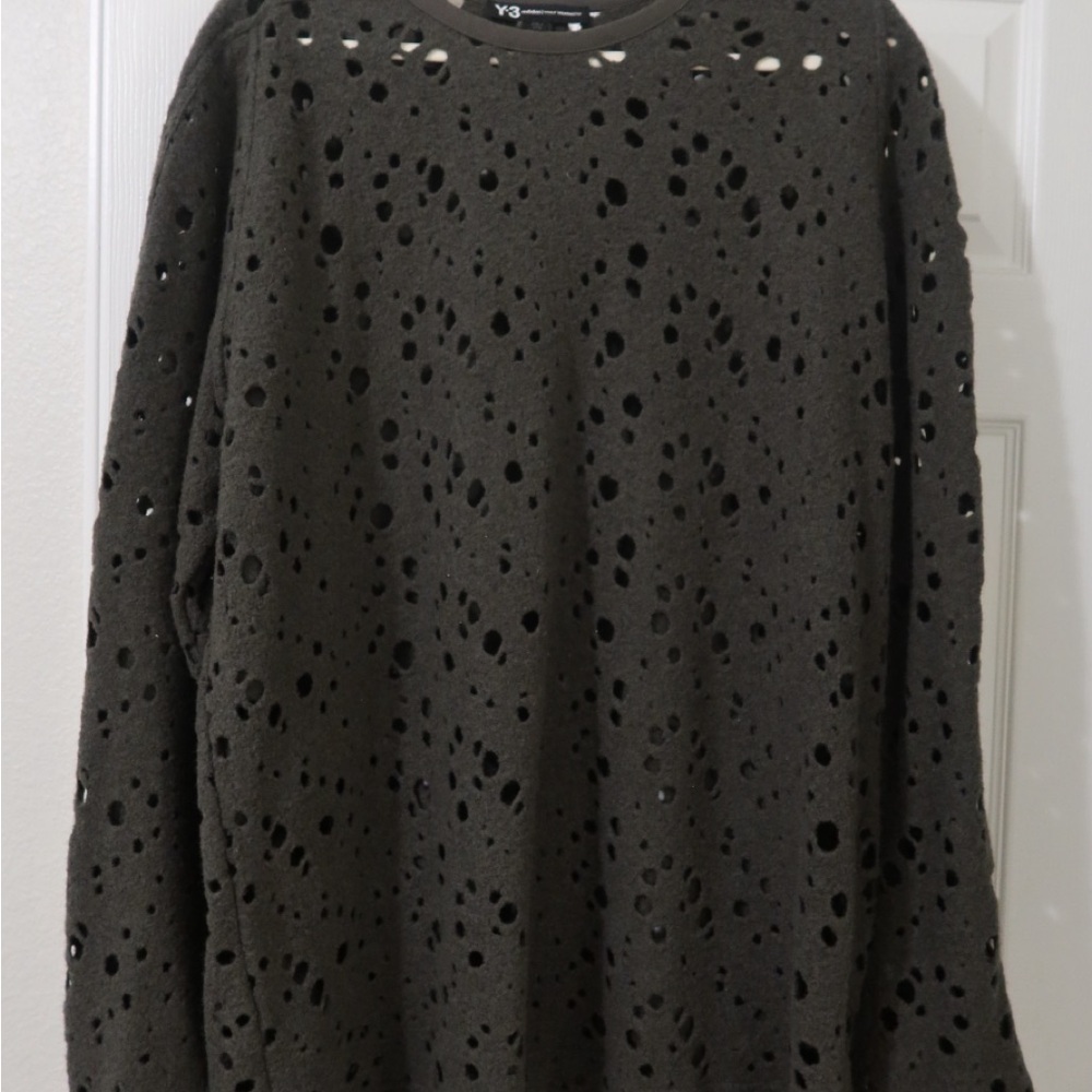 Brand New Y-3 Wool Sweater—XXL 🫒